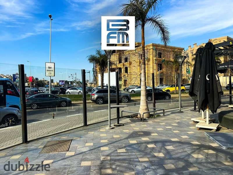 Fully finished retail for rent in a prime location directly on Mohamed Naguib Axis محل متشطب للإيجار واجهة على محور محمد نجيب مباشرةً 1