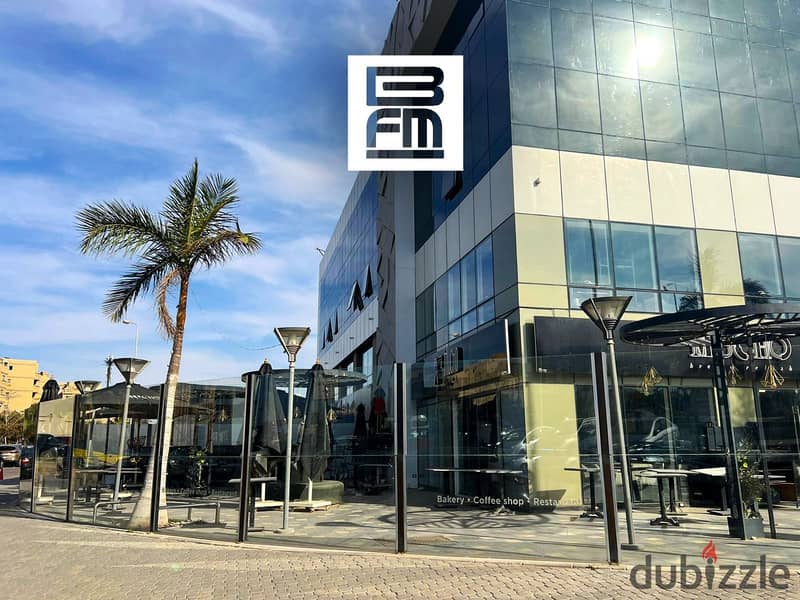 Fully finished retail for rent in a prime location directly on Mohamed Naguib Axis محل متشطب للإيجار واجهة على محور محمد نجيب مباشرةً 7