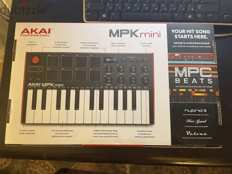 Akai Mpk Mini MK3 Midi Controller 9