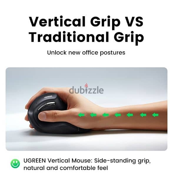 UGREEN  vertical mouse mu008 6