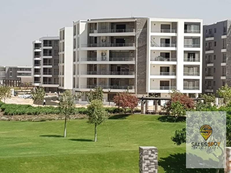 For sale in installments studio 58m Studio Bahri open view in TAJ CITY compound in front of Cairo International Airport and Kempinski Hotel First Sett 4