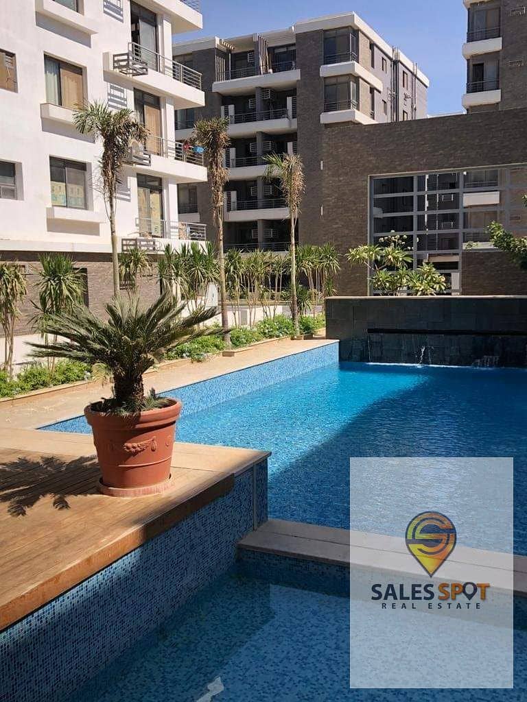 For sale in installments studio 58m Studio Bahri open view in TAJ CITY compound in front of Cairo International Airport and Kempinski Hotel First Sett 6