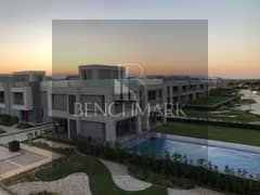 Villa for sale 3 bdr fully finished delivery now Lavista Ray Ain Sokhna Village next to Mountain View 5-year installments Sea and pool, landscape view