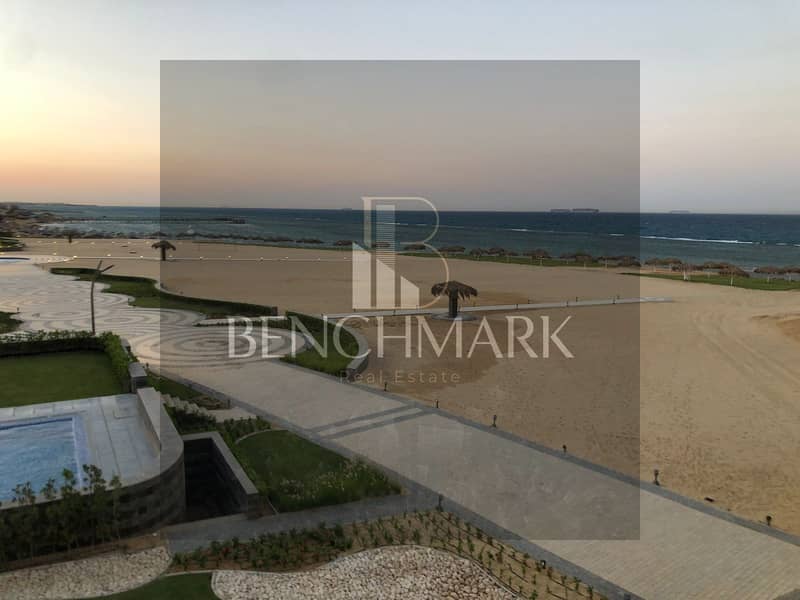 Villa for sale 3 bdr fully finished delivery now Lavista Ray Ain Sokhna Village next to Mountain View 5-year installments Sea and pool, landscape view 3