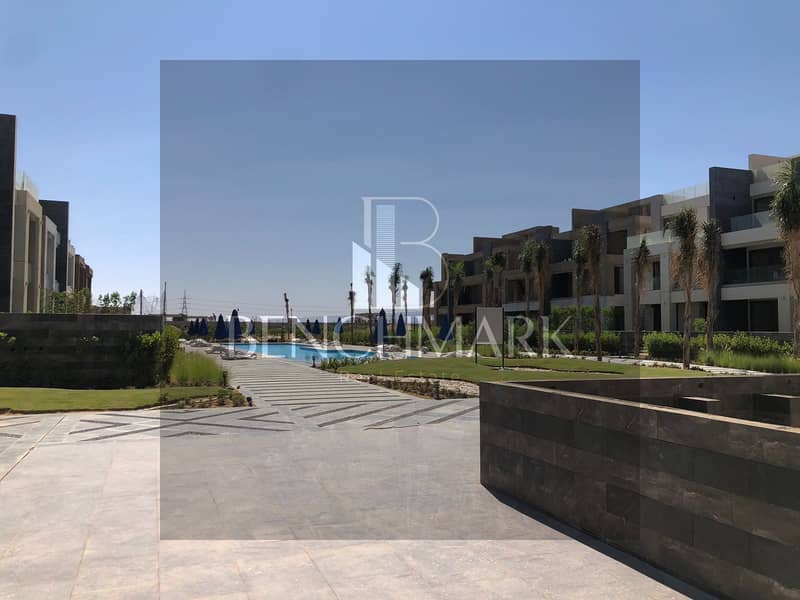 Villa for sale 3 bdr fully finished delivery now Lavista Ray Ain Sokhna Village next to Mountain View 5-year installments Sea and pool, landscape view 5