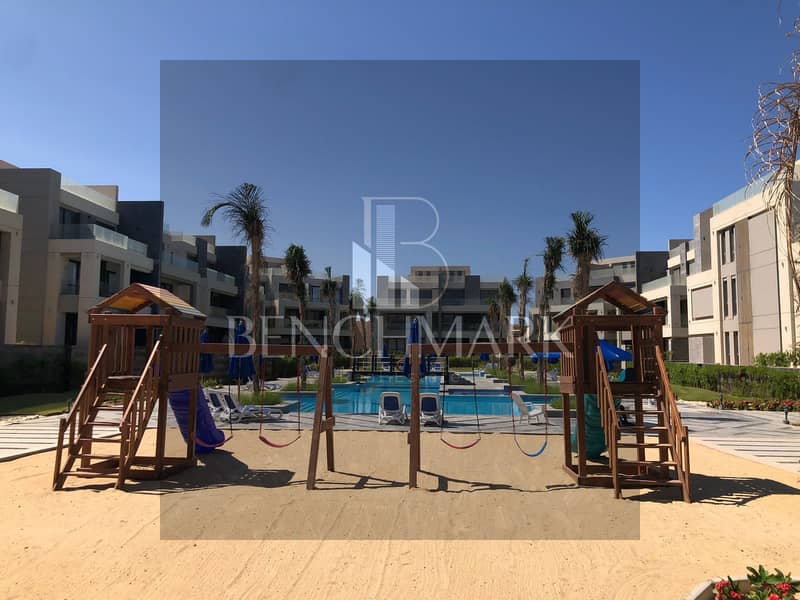 Villa for sale 3 bdr fully finished delivery now Lavista Ray Ain Sokhna Village next to Mountain View 5-year installments Sea and pool, landscape view 7