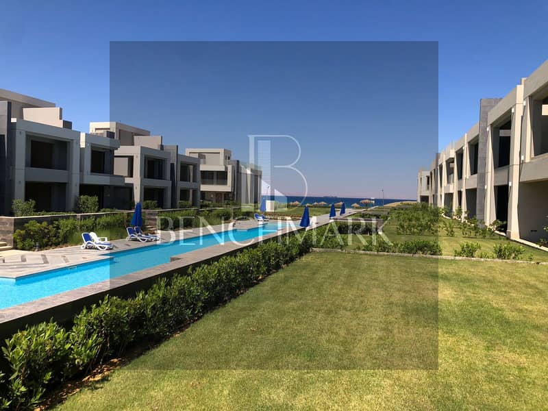 Villa for sale 3 bdr fully finished delivery now Lavista Ray Ain Sokhna Village next to Mountain View 5-year installments Sea and pool, landscape view 19