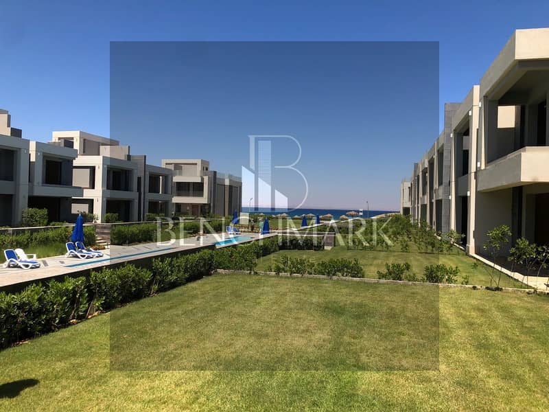 Villa for sale 3 bdr fully finished delivery now Lavista Ray Ain Sokhna Village next to Mountain View 5-year installments Sea and pool, landscape view 23