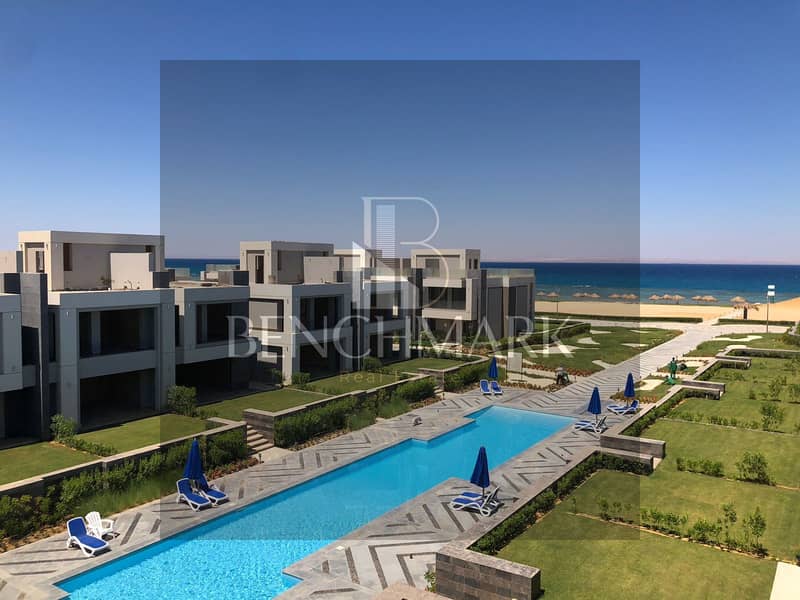 Villa for sale 3 bdr fully finished delivery now Lavista Ray Ain Sokhna Village next to Mountain View 5-year installments Sea and pool, landscape view 28