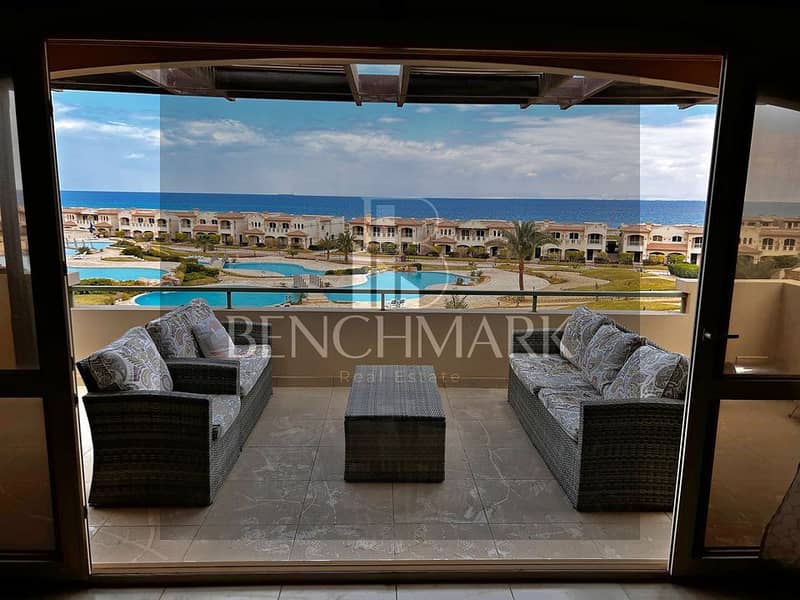 Chalet for sale 150 meters fully finished immediate delivery La Vista 6 Village Ain Sokhna wall in wall with Porto Sea View in installments 21