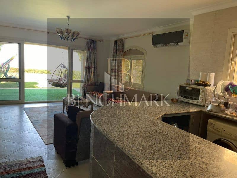 Penthouse chalet for sale 190 m finished Lavista Topaz Ain Sokhna Village next to Porto Sokhna Sea and landscape pool view installments over 7 years 15