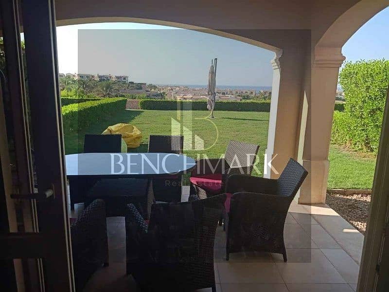 Penthouse chalet for sale 4 Bedrom finished Lavista Topaz Ain Sokhna Village next to Porto Sokhna Sea and landscape pool view installments over 7years 10