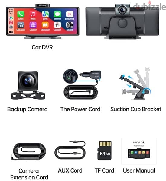 Westods Portable Wireless Carplay - Used in perfect consition 11