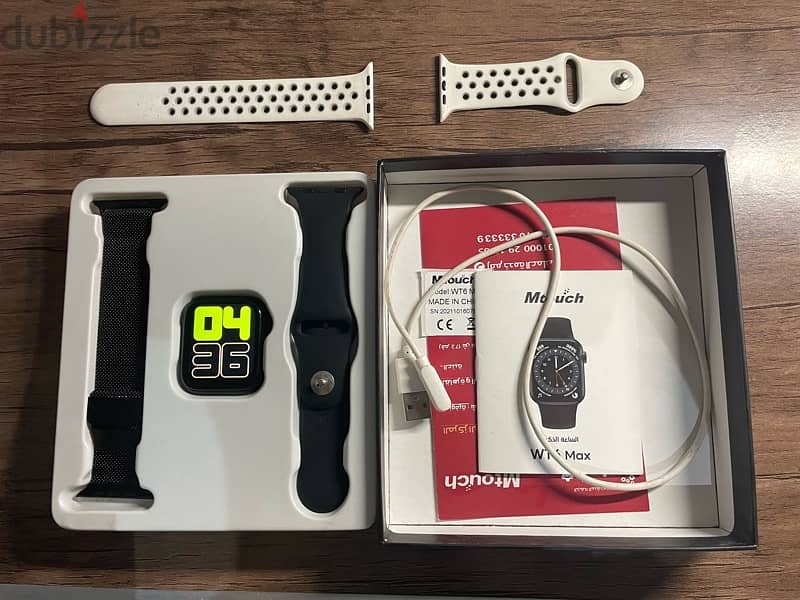 ساعة سمارت mtouch WT6 max (شبيهة apple watch ) 1