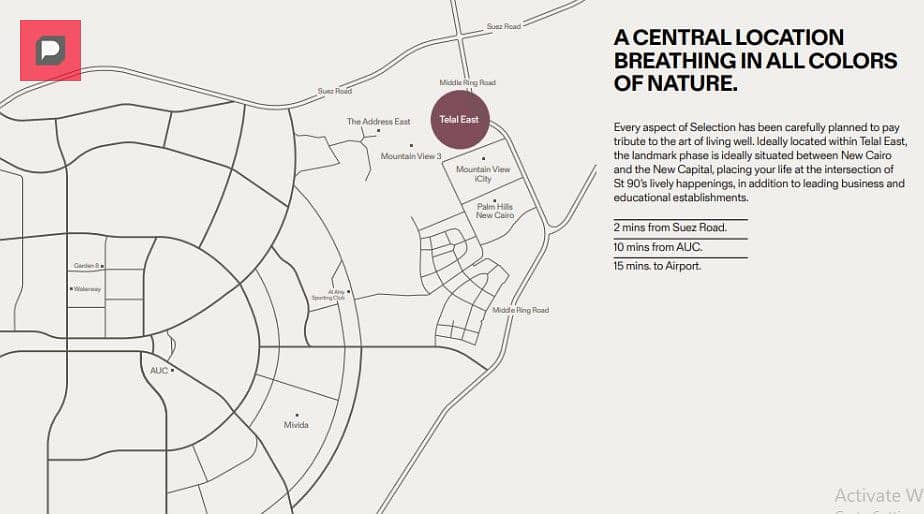 Penthouse apartment for sale a distinctive view Telal East Compound heart of Fifth Settlement next to Mountain View,Palm Hills and near Cairo Airport 8