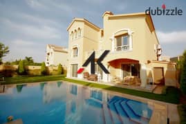 Furnished Stand Alone L750m. with pool For Rent in Kattameya Hills - New Cairo