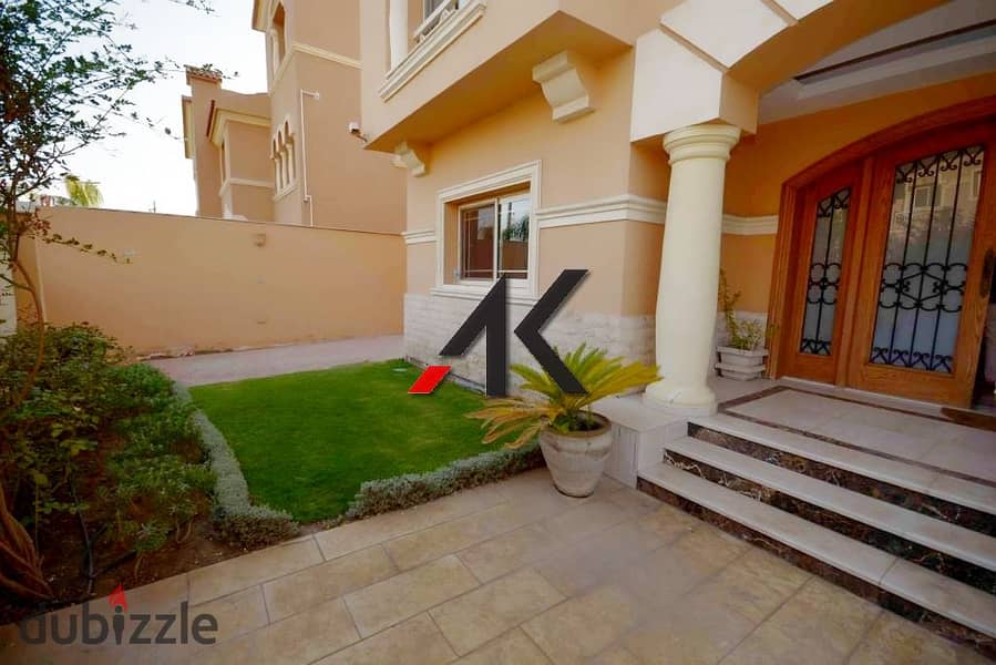 Furnished Stand Alone L750m. with pool For Rent in Kattameya Hills - New Cairo 3