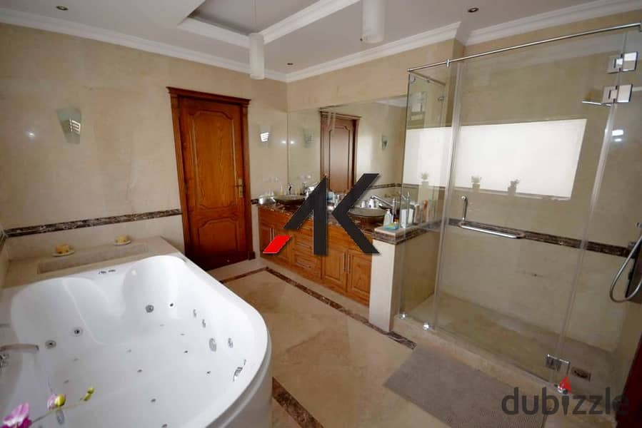 Furnished Stand Alone L750m. with pool For Rent in Kattameya Hills - New Cairo 4