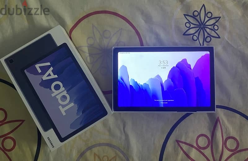 samsung tablet a7 *like new* 1