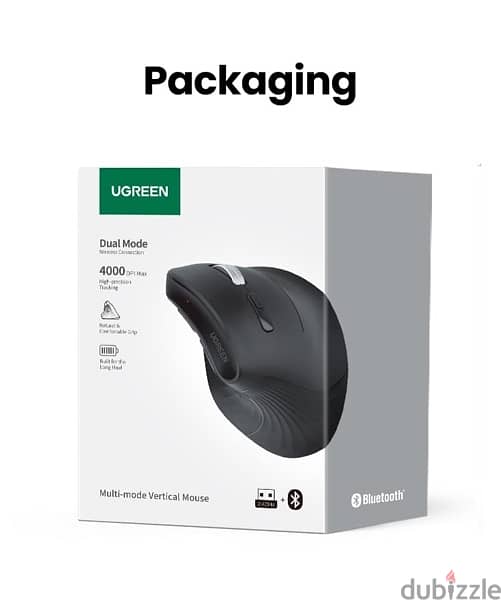 UGREEN vertical mouse mu008 4