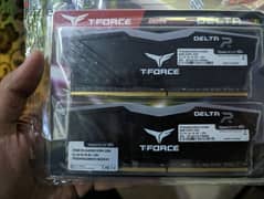 2X8GB Ram - Team T-Force delta RGB