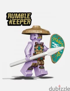 Lego ninjago rumble keeper minifigure