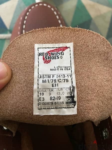 ORIGINAL Red wing safety shoes 6