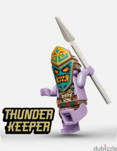 Lego ninjago thunder keeper minifigure