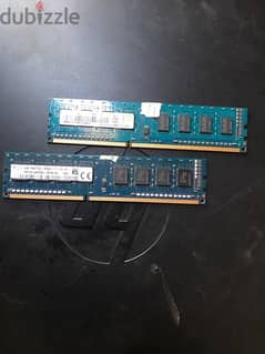 عدد ٢ رامات ٤ DDR3 قوية الاداء