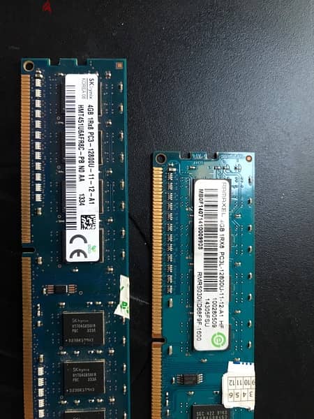 عدد ٢ رامات ٤ DDR3 قوية الاداء 1