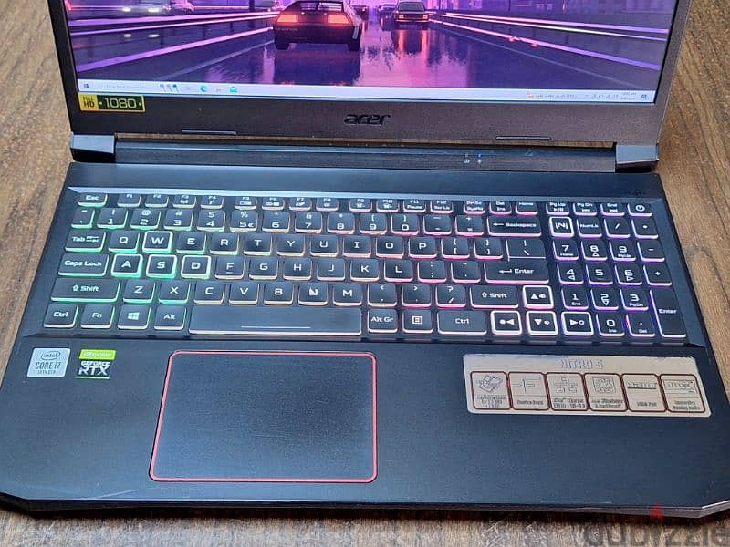 لابتوب Acer Core i7 RTX 2060 RAM 16 1