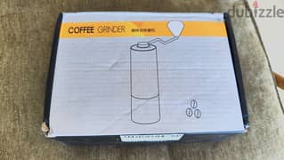 مطحنة قهوة يدوية جديدة ، coffee grinder