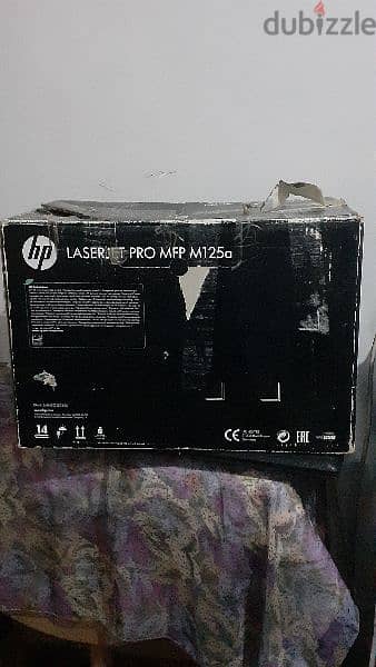 كرتونة برنتر hp laserjet m125a كرتونة فقط 2