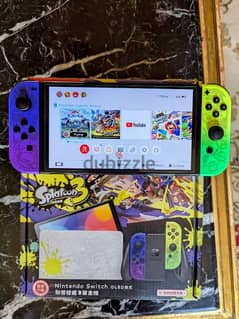 switch OLED Splatoon limited