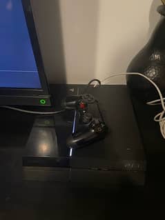 PS4 500GB Fat Model + Controller & 5 Games (HDMI Needs Fixing)