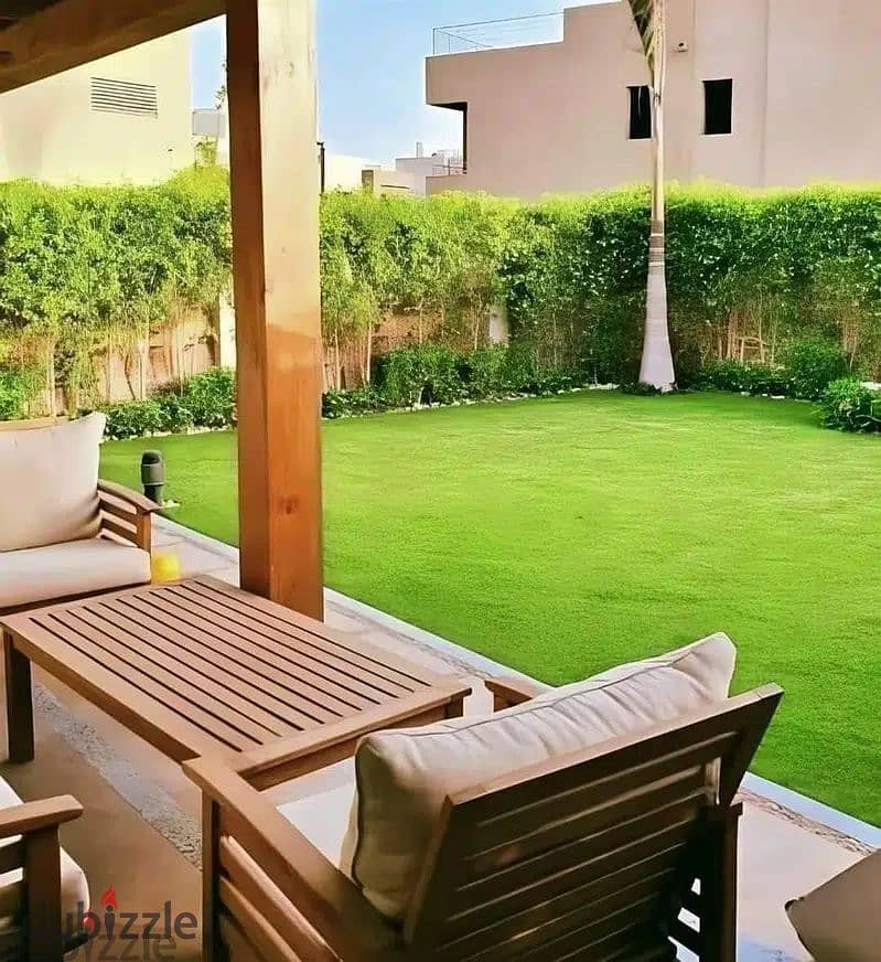 villa on landscape view for sale ready to show with the lowest downpayment in New Cairo 2