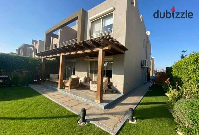 villa on landscape view for sale ready to show with the lowest downpayment in New Cairo 0