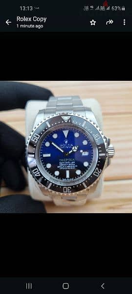 Rolex deep sea bleu dweller 7