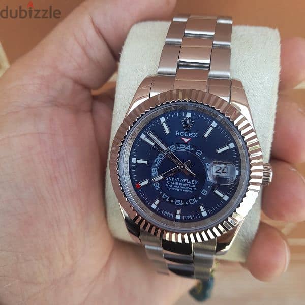 Rolex deep sea bleu dweller similar original 
sapphire crystal 15