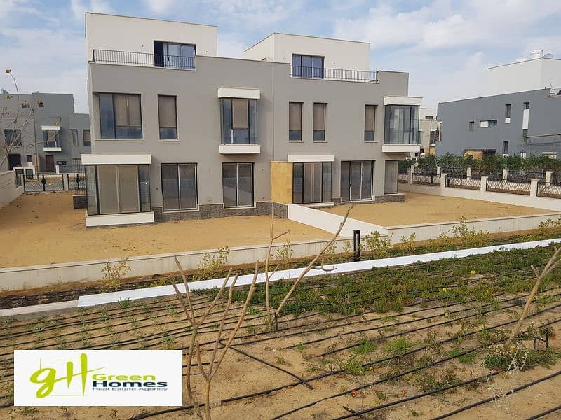 TwinHouse 313m for sale ready to move best location in Villette - Sodic 1