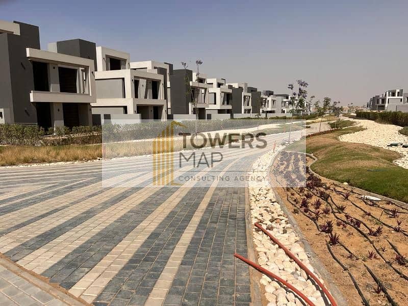 Twin House Modern with Prime Location / Garden view / Under market Price / In la vista city New Capitalتوين هاوس للبيع غى لافيستا سيتى العاصمة 10