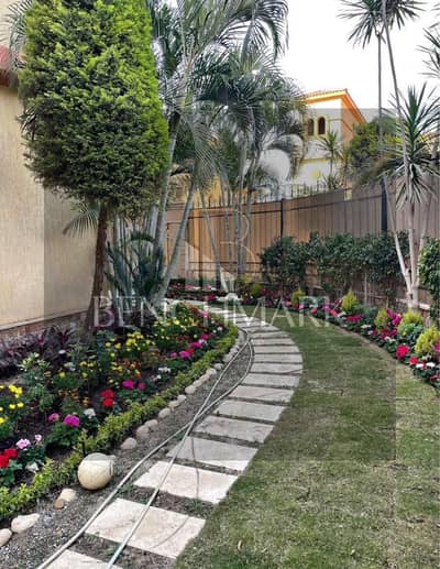 Apartment 130m with Garden 250m for sale in Sarai Compound, Mostaqbal City, New Cairo, MNHD, with 42% cash discount