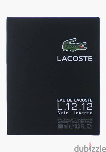 LACOSTE  BLACK PERFUME high copy 1