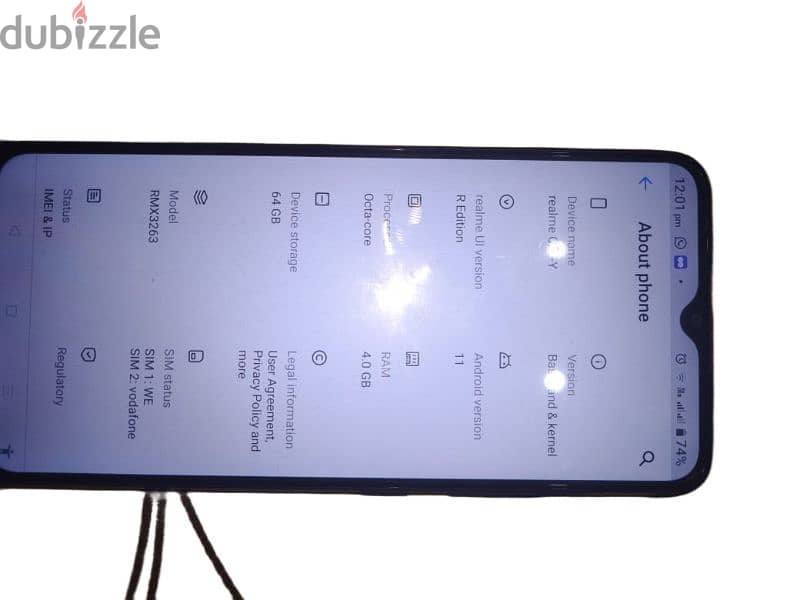 realme c21y-c21y  جهاز ريلمي حاله ممتازه 1