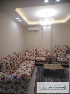 apartment for rent furnished in Al Rehab City