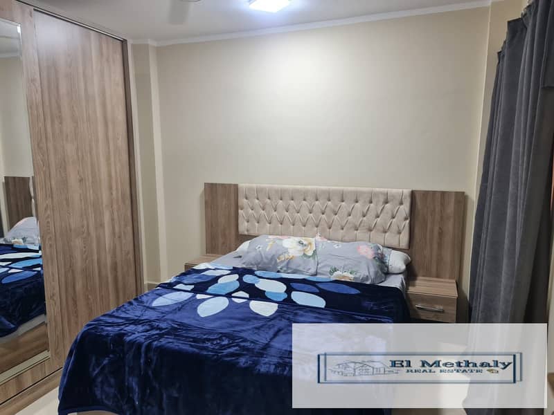 apartment for rent furnished in Al Rehab City 2