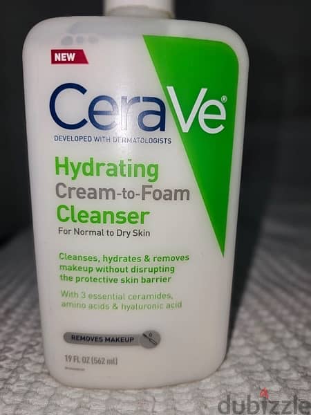 CeraVe cleanser & Moisturizer 1