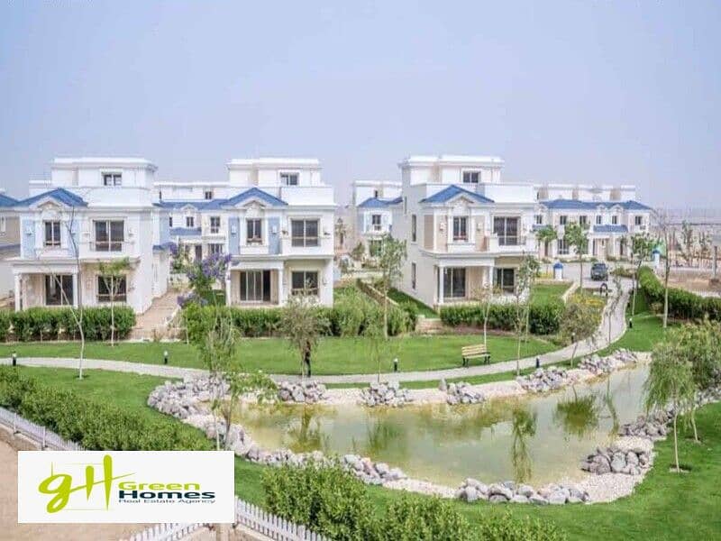 I villa Garden for sale Semi Finished with best price and installments in Mountain View Extension 1.1 5