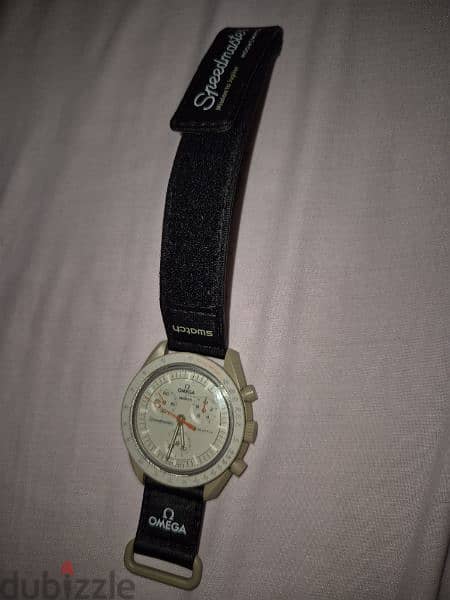 Original swiss made Omega Swatch Moonswatch 2