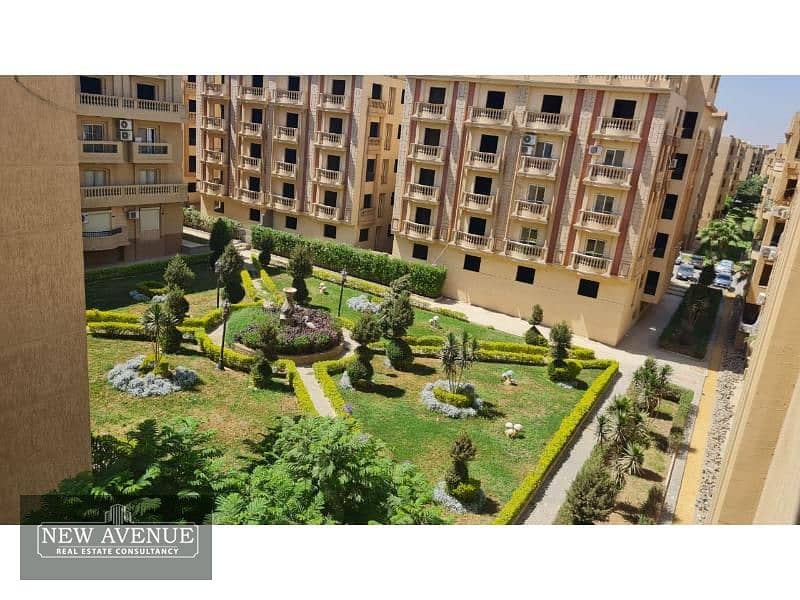 Apartment 135 m eter for sale in New Cairo prime location Delivered in AL ashrafeya compound 1